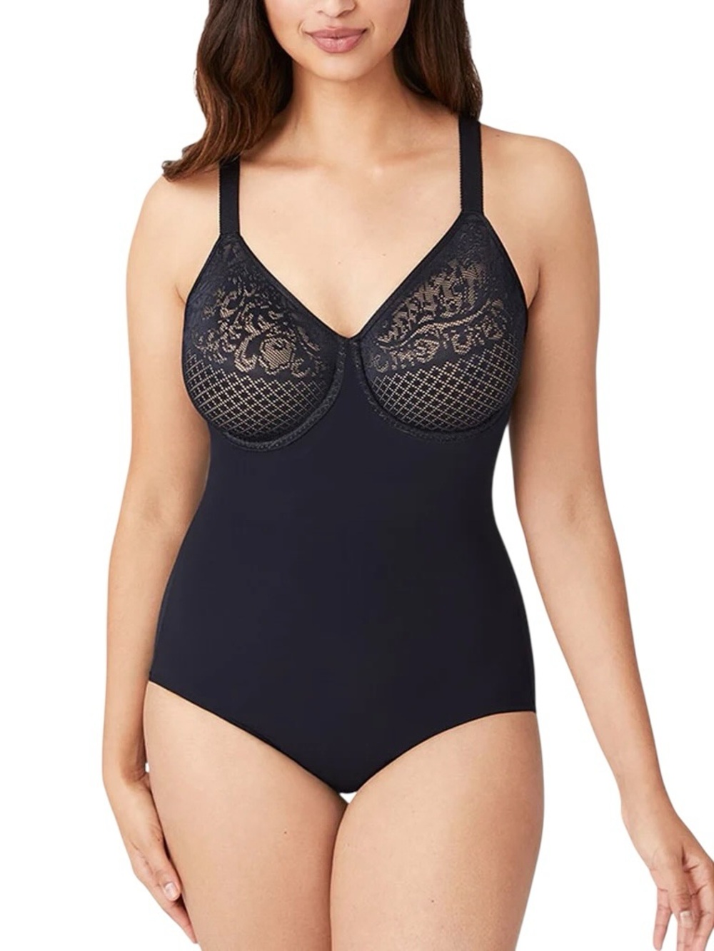 Wacoal Visual Effects Minimizer Bra Body Shaper Black